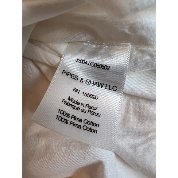 Veronica Beard Jiya Eyelet Popover Mini Dress Womens M Cotton V-Neck $350 NWT - Picture 7 of 12